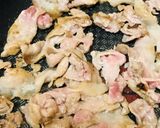豚肉の赤味噌風味の焼そば作り方1写真