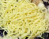 豚肉の赤味噌風味の焼そば作り方2写真