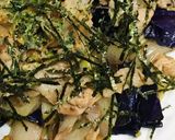 豚肉の赤味噌風味の焼そば作り方4写真
