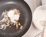 ブルーチーズ クリームソース作り方14写真