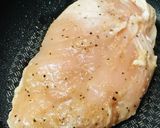鶏むね肉のまるごと漬け焼きステーキ×焼過作り方2写真