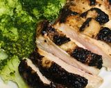鶏むね肉のまるごと漬け焼きステーキ×焼過作り方4写真