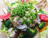 野菜もりもり豚しゃぶサラダ仕立て作り方14写真