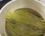 自家製食べる辣油！辛味冷やし茶蕎麦作り方1写真