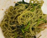 自家製食べる辣油！辛味冷やし茶蕎麦作り方4写真