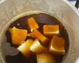手羽元と豆腐のにんにく醤油煮作り方5写真