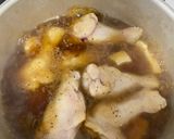 手羽元と豆腐のにんにく醤油煮作り方6写真