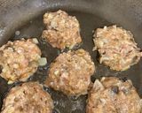 海苔佃煮入りハンバーグ青じそ風味作り方2写真