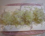 お祭り気分でお好み焼き風みっちりつくね作り方3写真