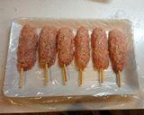 お祭り気分でお好み焼き風みっちりつくね作り方5写真