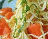 オリーブオイルとトマトでつるん☆冷たいパスタそうめん作り方5写真