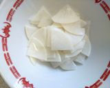 大根と豆苗の酢の物♪作り方1写真
