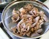 牛すじ肉の赤ワイン煮込み♪作り方2写真