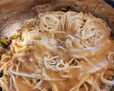 夏にさっぱり、ゴマドレでそうめんサラダ！作り方4写真