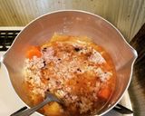 簡単肉じゃがリゾット作り方2写真