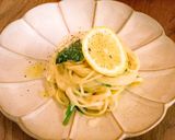 あさりとほうれん草のレモンクリームパスタ作り方7写真