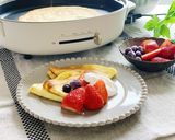 ホットプレートで簡単！大人気クレープ作り方6写真