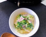 とろとろ和風チーズリゾット作り方8写真
