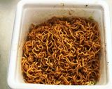 カップ焼そばのり塩ポテト作り方1写真