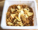 カップ焼そばのり塩ポテト作り方3写真