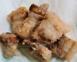 皮まで丸ごと揚げ野菜の豚味噌炒め作り方7写真