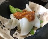 白きくらげとアスパラの酢味噌和え作り方2写真