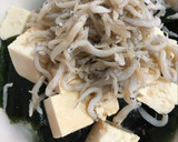 火を使わずに！しらすとわかめの乗っけご飯作り方2写真