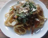 端材お野菜の焼きうどん♪作り方1写真