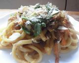 端材お野菜の焼きうどん♪作り方3写真