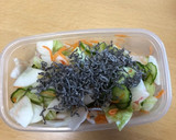 簡単！ヘルシー！4種類の野菜で梅和え作り方7写真