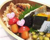 6月1日中学生弁当　ロティサリーチキン作り方4写真