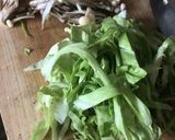 キャベツときのこのペペロンチーノを簡単に作り方1写真