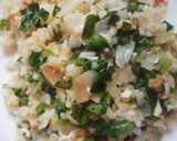 レタスの外葉のチャーハン♪作り方2写真