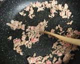 豚ミンチで簡単そば飯作り方1写真
