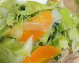 野菜たっぷり♪タンメン＊塩ラーメンで作り方6写真
