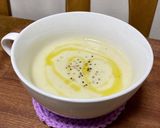 空豆と豆腐のポタージュ作り方9写真