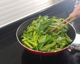 5分でできる!辛ウマ空心菜の炒め物作り方3写真