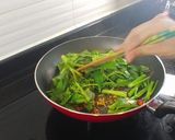 5分でできる!辛ウマ空心菜の炒め物作り方4写真
