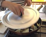 簡単♪鶏肉と茄子の甘味噌丼作り方3写真