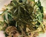 水菜ときのこのおかか和え作り方4写真
