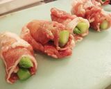 アスパラの肉巻き。～カレー風味～作り方4写真