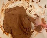 板チョコと家の材料で濃厚チョコケーキ♡作り方2写真