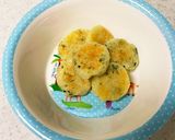 【離乳食後期】しらす青のりチーズのおやき作り方9写真