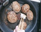 我が家の超時短ハンバーグ♡作り方4写真