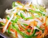 野菜のソテーと海老のマリネで前菜仕立て作り方3写真