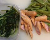 ウインナーとローズマリーと醤油作り方1写真