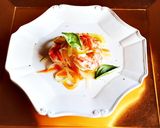 野菜のソテーと海老のマリネで前菜仕立て作り方7写真