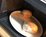ほくほく新じゃが☆クリームチーズ酒盗乗せ作り方3写真