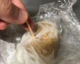 ほくほく新じゃが☆クリームチーズ酒盗乗せ作り方4写真