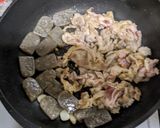 豚コマとこんにゃくでスタミナ野菜炒め作り方2写真